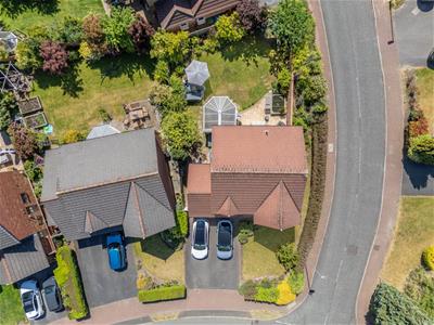 AERIAL OVERHEAD SHOT